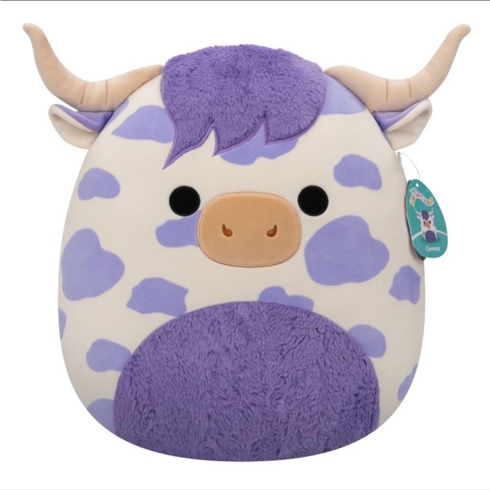 Squishmallows 16” Conway the Cow - Picture 7 of 8